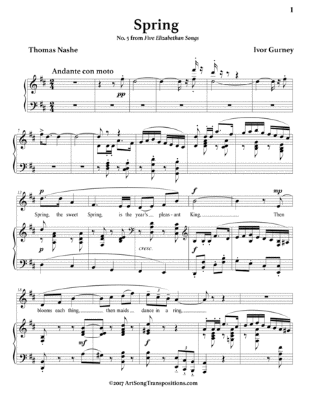 Spring D Major Page 2