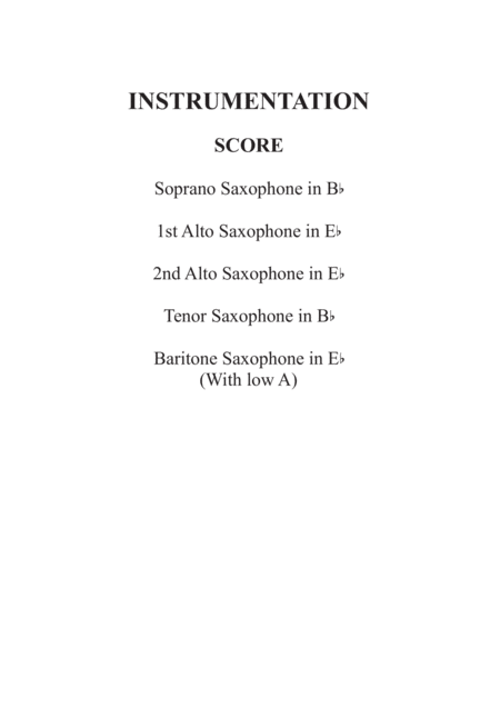 Stand By Me For Saxophone Quintet Page 2