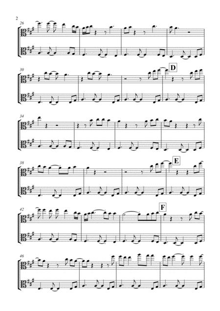 Stand By Me For Viola Duet Page 2