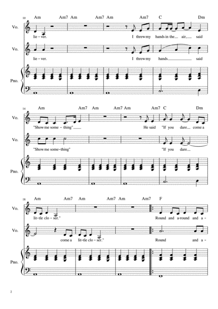 Stay A Vocal Duet Page 2