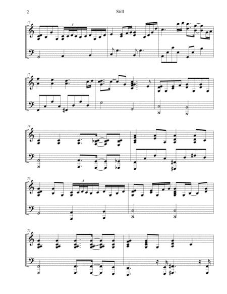 Still Hillsong Sheet Music Advanced Page 2