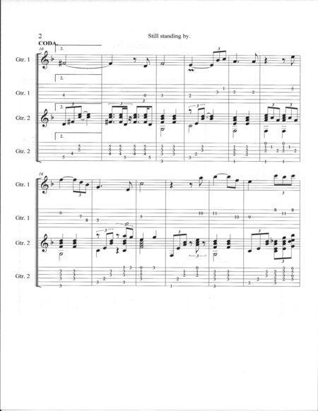 Still Standing By Guitar Duet Page 2