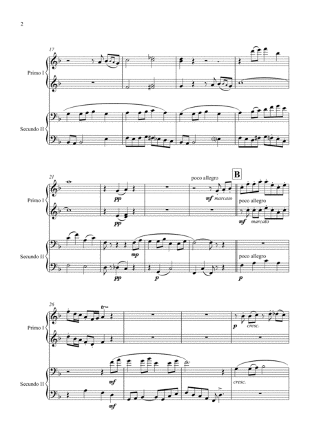 Still Still Still Christmas Song Piano Duet 4 Hands Page 2