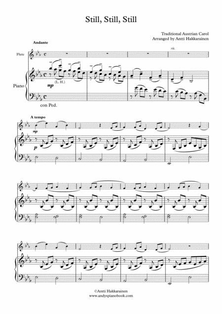 Still Still Still Flute Piano Page 2