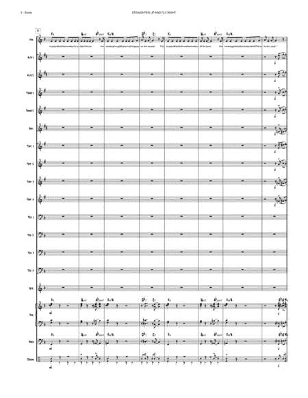 Straighten Up And Fly Right Vocal With Jazz Ensemble Page 2