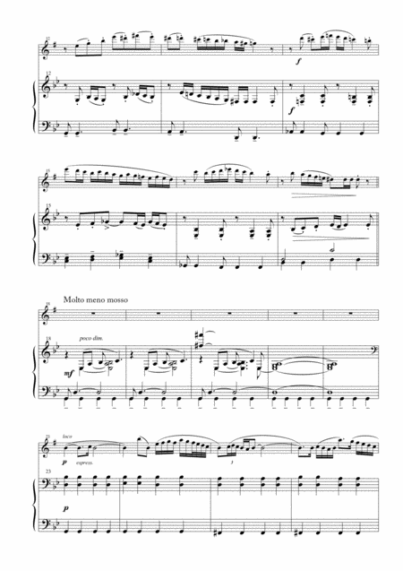 Street Tango For Alto Saxophone And Piano Page 2