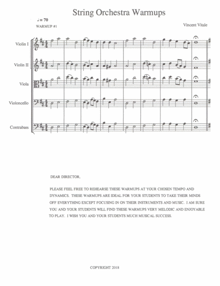 String Orchestra Warmups Page 2