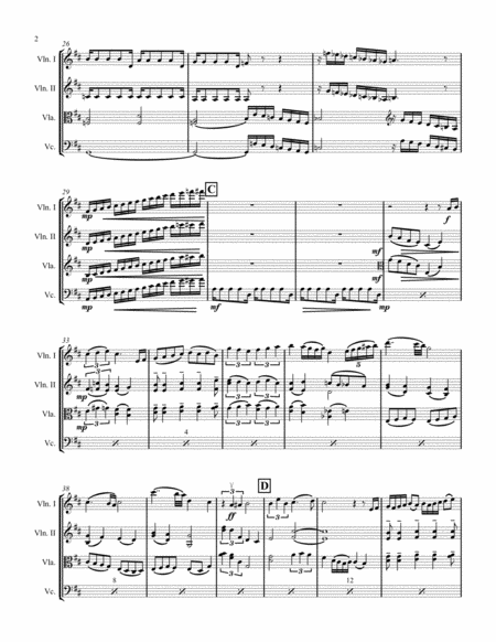 String Quartet No 1 Page 2