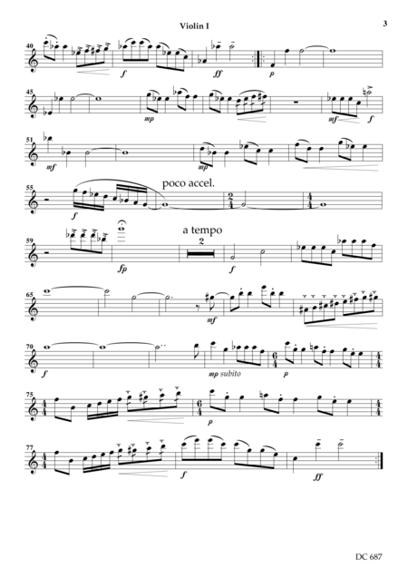 String Quintet Parts Page 2