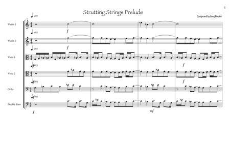 Strutting Strings Prelude Page 2