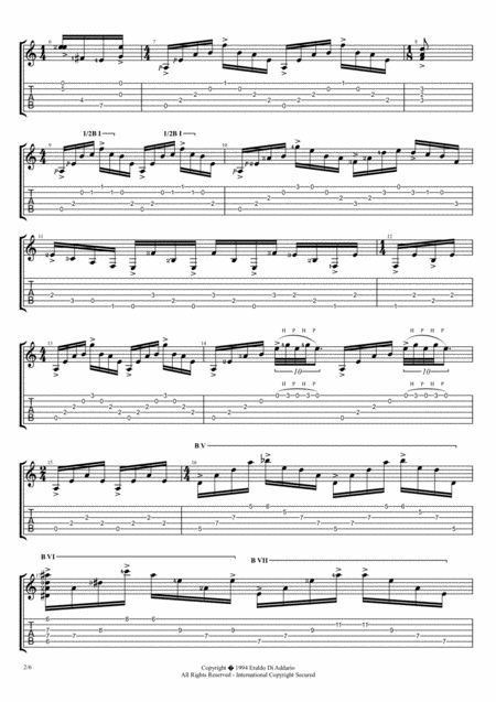 Studio Per Chitarra N 1 Op 6 Page 2