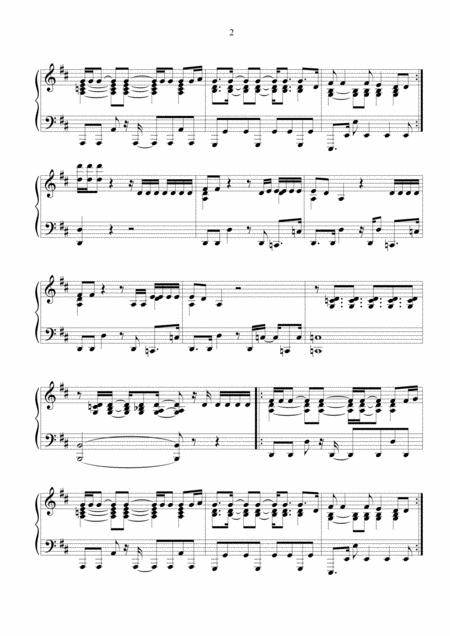 Sucker Punch Sigrid Solo Piano Page 2