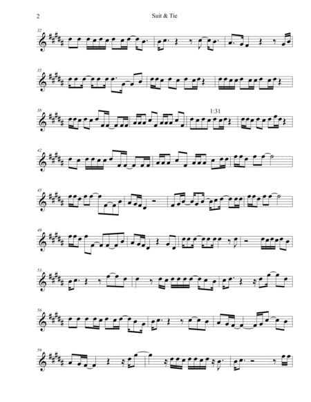 Suit Tie Bari Sax Page 2