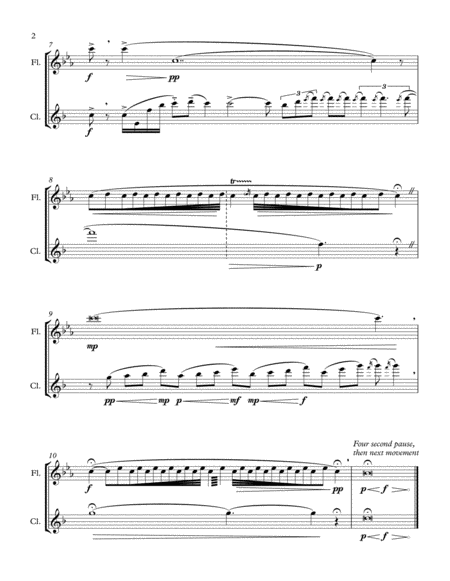 Suite For Flute And Clarinet Page 2