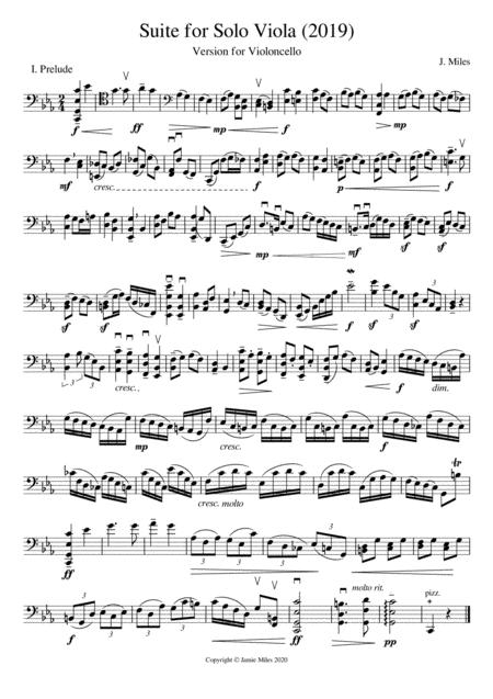 Suite For Solo Viola 2019 Version For Violoncello Page 2