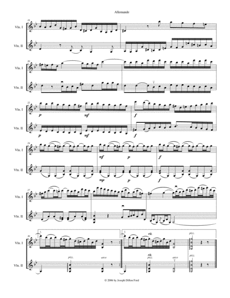 Suite For Two Violins All 8 Movements Page 2