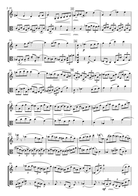 Suite For Violin And Viola Op 109 Page 2