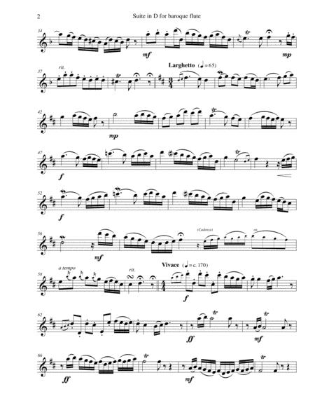 Suite In D For Baroque Flute Page 2