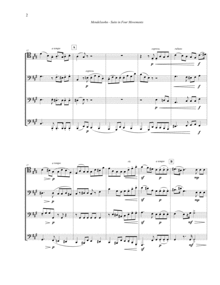 Suite In Four Movements For Trombone Quartet Page 2