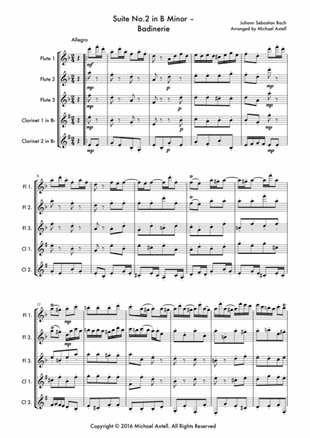 Suite No 2 In B Minor Badinerie Page 2