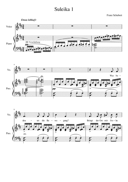 Suleika 1 B Minor Page 2