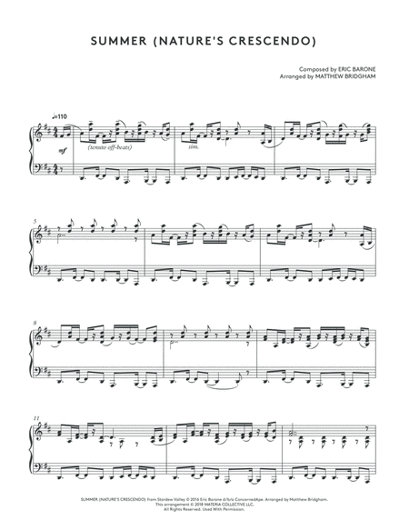 Summer Natures Crescendo Stardew Valley Piano Collections Page 2