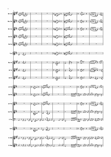 Summer Nights From Grease Arr For Brass Band Page 2