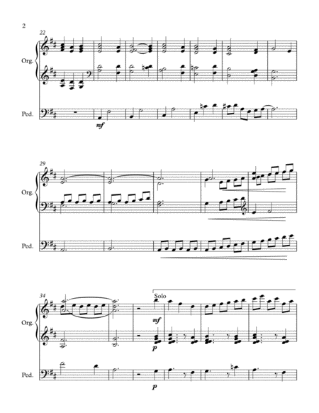 Summer Nocturne 2 For Organ Page 2