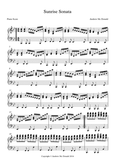 Sunrise Sonata Page 2