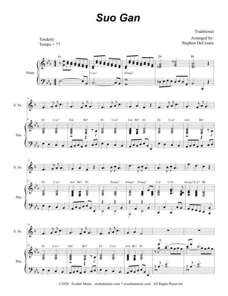 Suo Gan For Soprano Saxophone And Piano Page 2