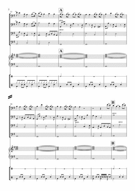 Supalonely For Cello Quartet Piano And Drum Kit Page 2
