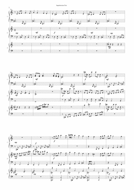 Superlocrian Trio For Three Harpsichords Page 2