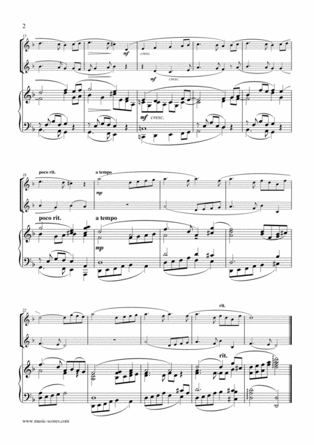 Swan Lake 2 Oboes And Piano Page 2