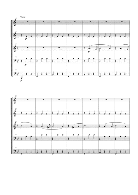 Swan Lake Waltz For Brass Quintet Page 2