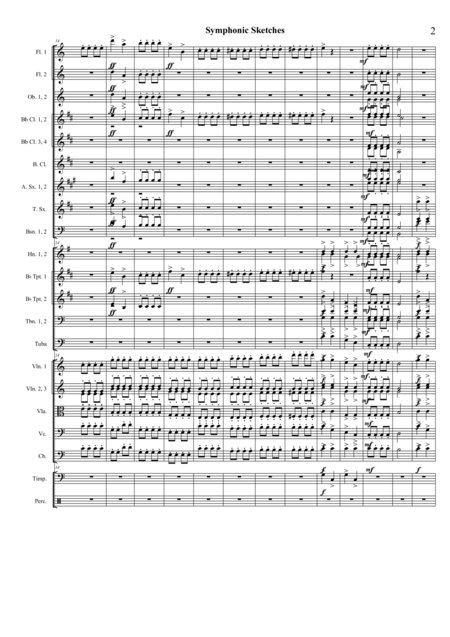 Symphonic Sketches Page 2