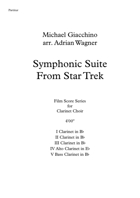 Symphonic Suite From Star Trek Michael Giacchino Clarinet Choir Arr Adrian Wagner Page 2