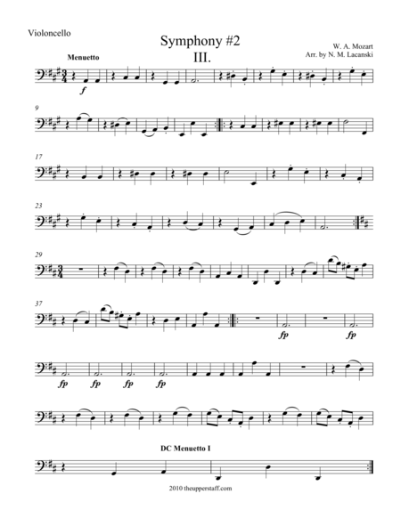 Symphony 2 Movement Iii Page 2
