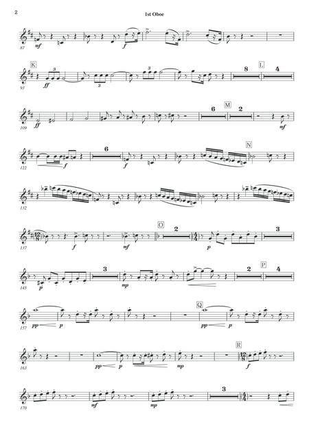 Symphony No 6 Pathetique Movement Iii Parts 1st 2nd Oboe Page 2