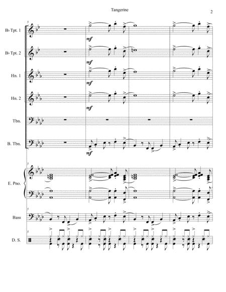 Tangerine Brass Sextet Page 2