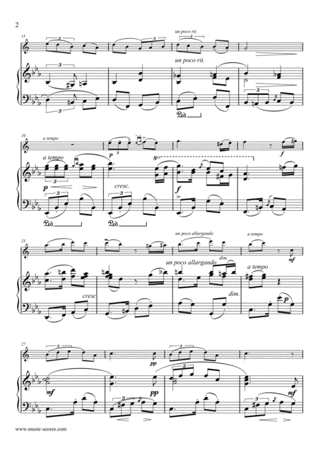 Tango Alto Sax And Piano Page 2