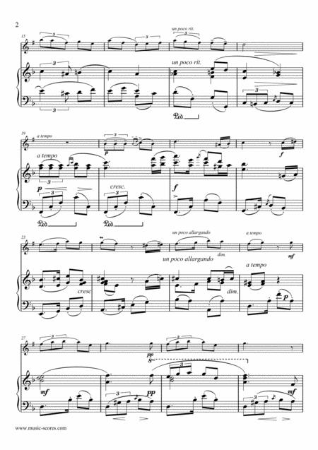 Tango Clarinet And Piano Page 2