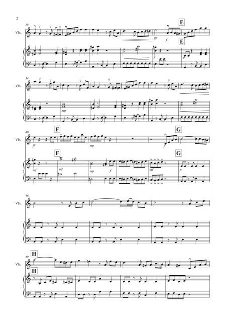 Tasty Tango For Violin And Piano Page 2