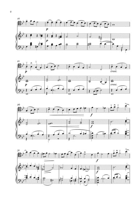 Tchaikovsky Chanson Triste Op 40 No 2 Cello And Piano Page 2