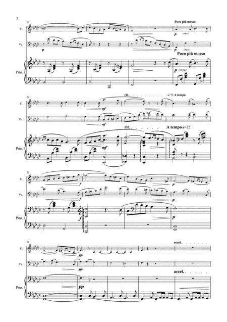 Tchaikovsky Romance Op 5 Flute Cello Piano Page 2