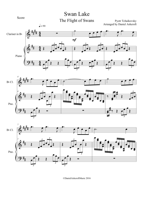 Tchaikovskys The Flight Of Swans Score And Parts Page 2