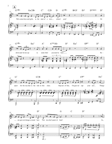 Teachers Packin Heat Key G Major Page 2