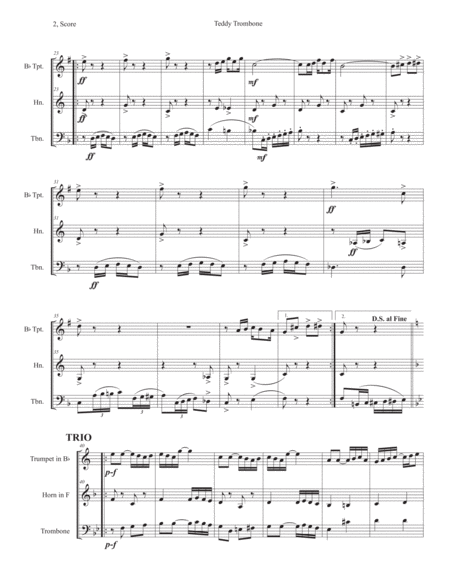 Teddy Trombone Page 2
