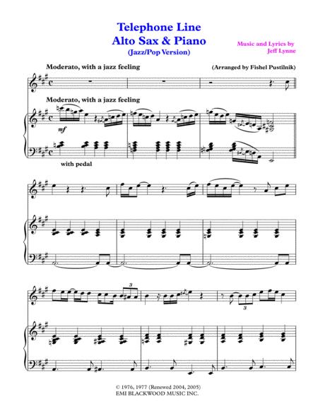 Telephone Line For Alto Sax And Piano Video Page 2