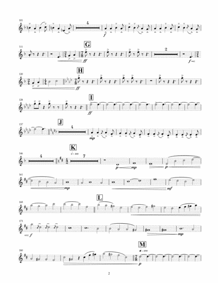 Temen Oblak For Brass Quintet Parts Page 2