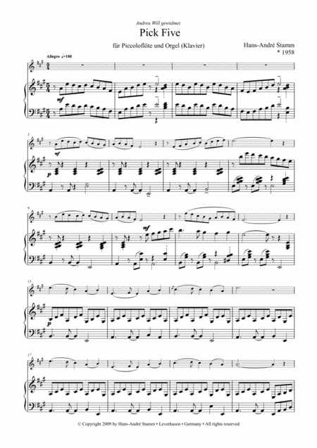 Ten Pieces For Flute Piano Page 2